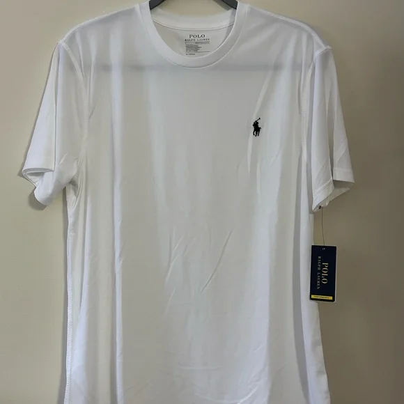Polo Ralph Lauren Performance White Short Sleeve Tee - Picture 3 of 7